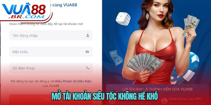 Vua88 👑 Nhà Cái Đổi Thưởng Xanh Chín Trực Tuyến Mới Nhất 13 Mở tài khoản siêu tốc không hề khó